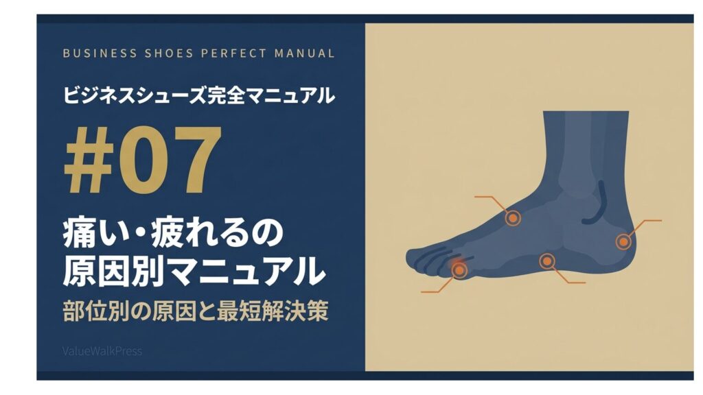 痛い・疲れるの原因別マニュアル｜部位別の原因と最短解決策