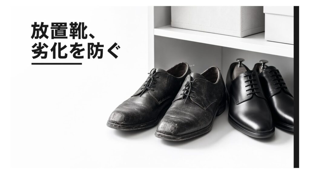 履いてない靴がボロボロに？劣化の原因と“長持ち保管”7つのコツ
