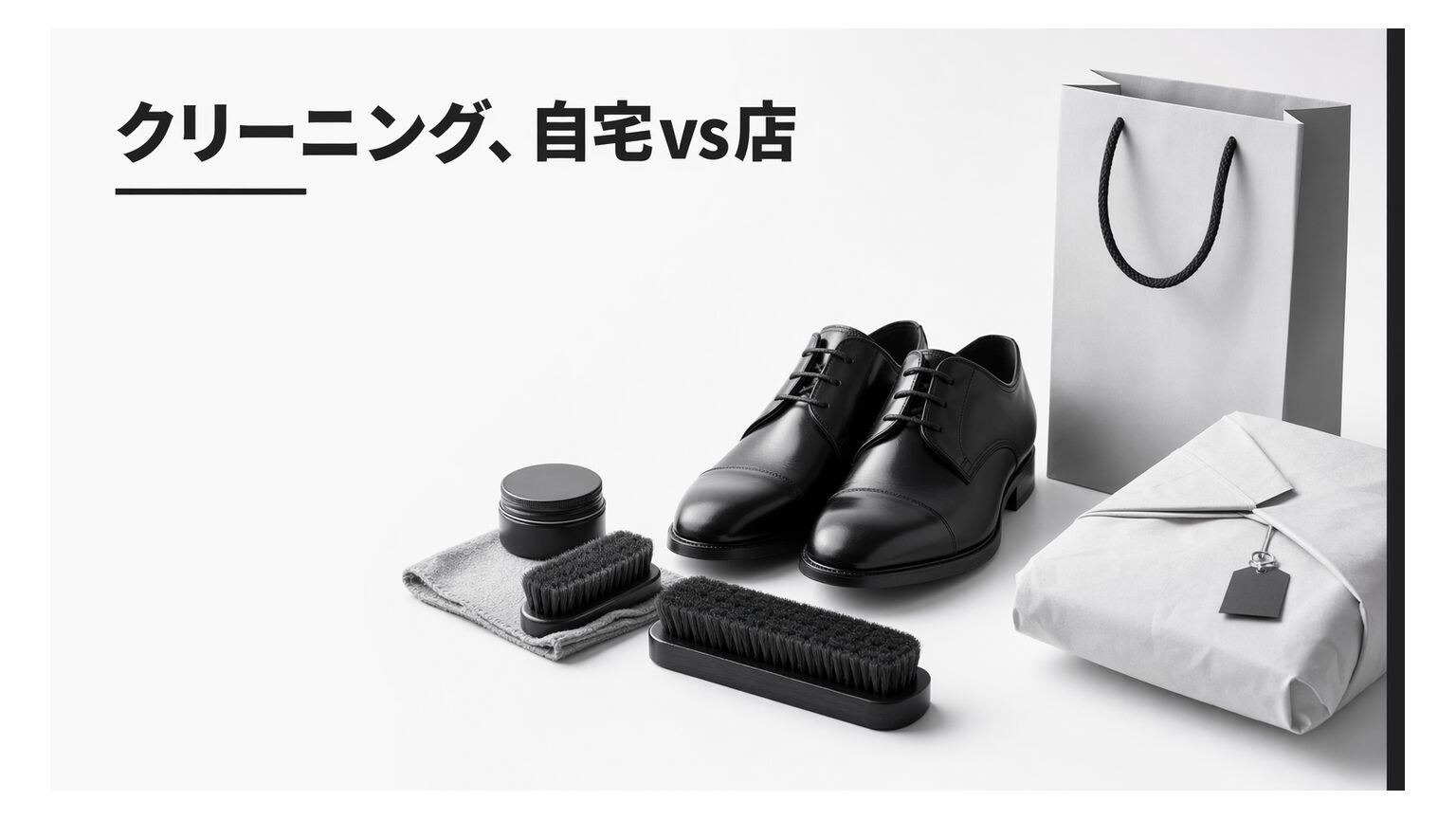 革靴クリーニングの料金相場は？自分でやるか店に出すかの判断基準