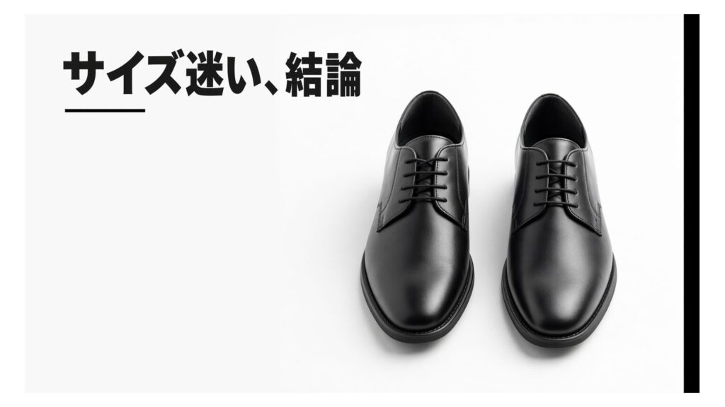 靴は大きめ・小さめどっち？迷ったときの結論と失敗しないサイズの選び方